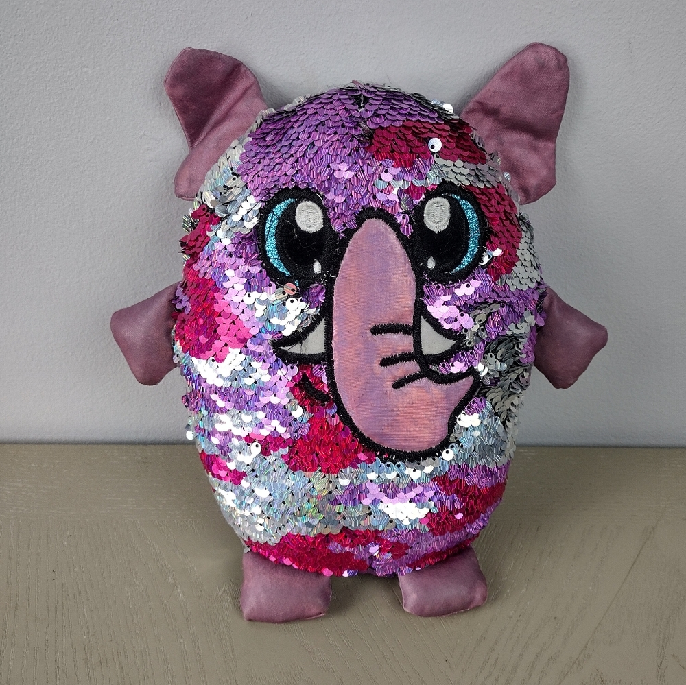 Shimmeez Sequin Plush Elephant